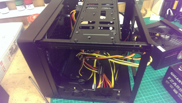 I like Coolermaster cases. This was the cheapest ITX case I could find too.