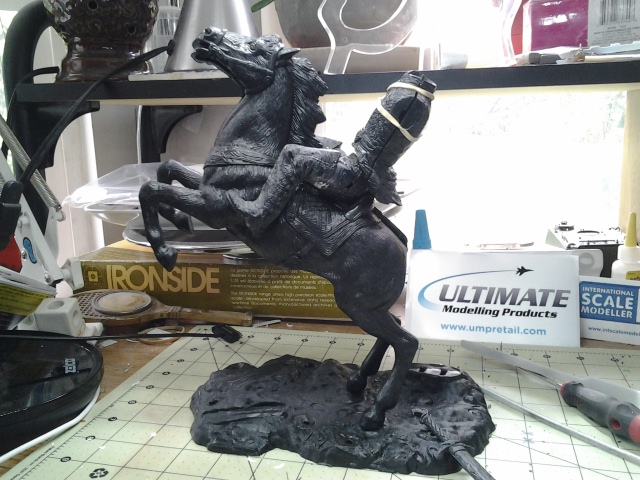 just temporarily stuck on base.